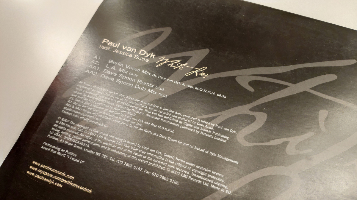 Трек-лист EP. Всего 4 трека, зато каких!