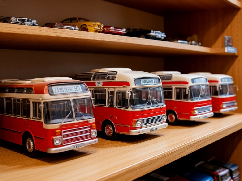    Житель города Одинцова собрал у себя в квартире парк старинных автобусов