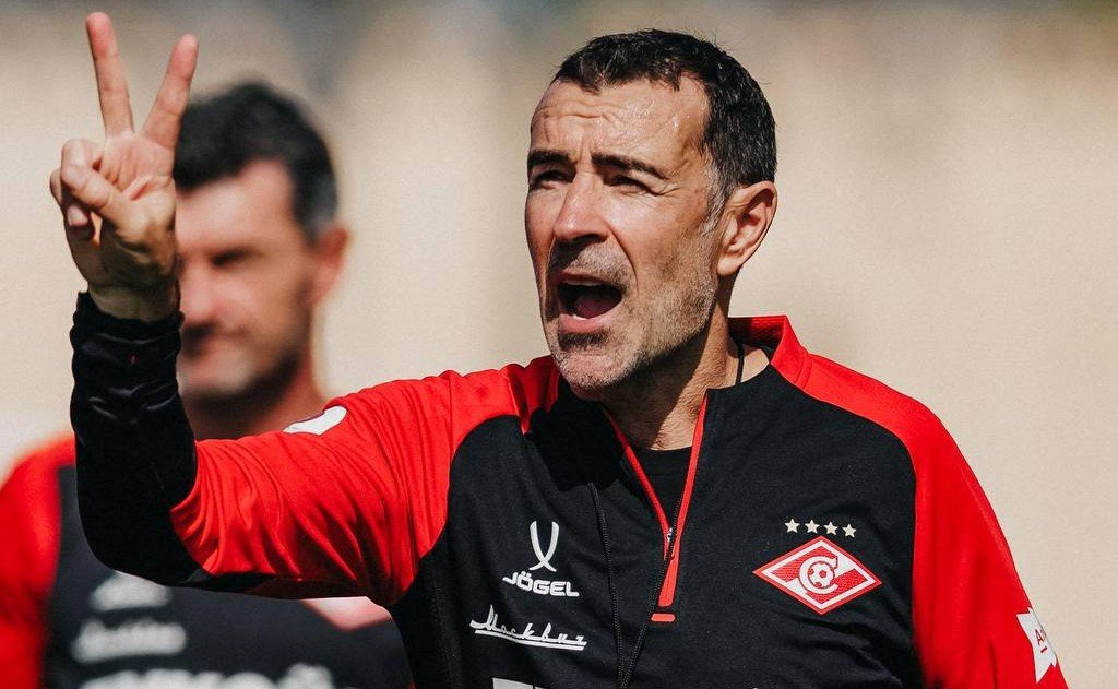 Главный тренер московского "Спартака" испанец Хуан Карлос Карседо. Фото из интернета.