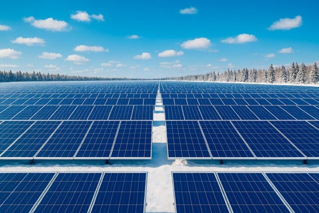 Собственный солнечный парк компании А1 заработал в Брагине