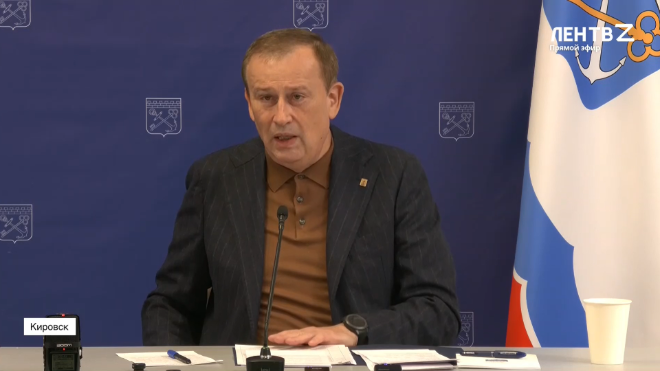 Фото: Скриншот прямой трансляции ЛенТВ24