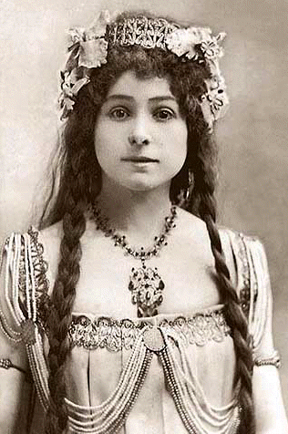 Aлександра Давид в 1886 году