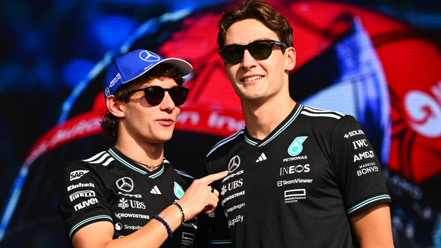 Антонелли и Расселл приступают ко второму сезону в качестве напарников по команде Mercedes