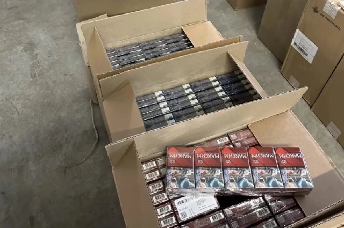    Таможенники спасли жителей Тольятти от поддельных сигарет на 10 млн рублей