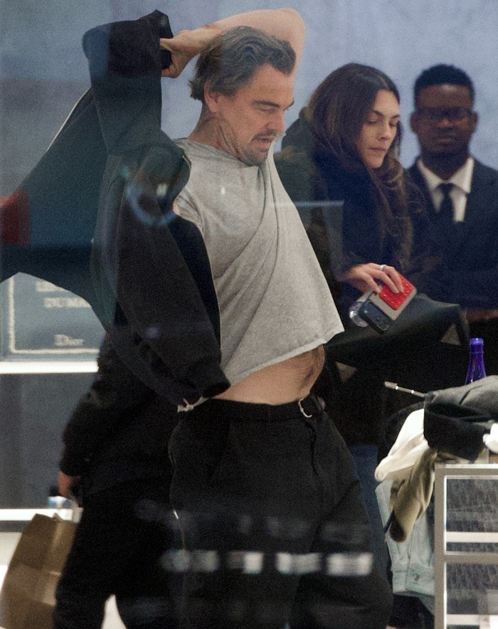    Леонардо ДиКаприо и Виттория Черетти на шопинге в СохоLegion-Media