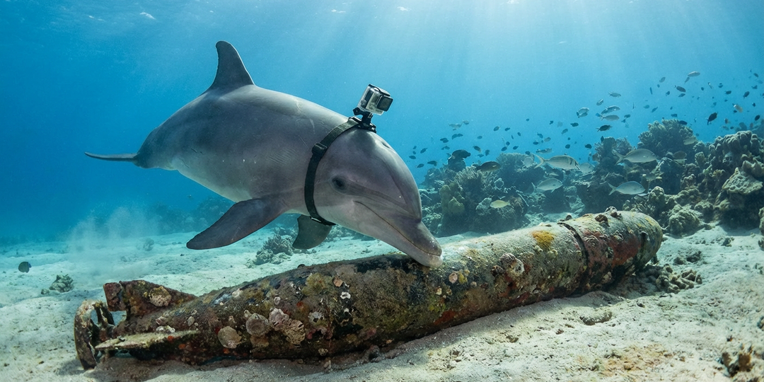 Боевые пловцы без оружия: реальные миссии морских млекопитающих ВМС США