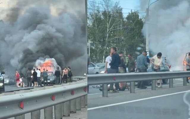    Место трагедии на Марпосадском шоссе. Фото: СУ СКР по Чувашии
