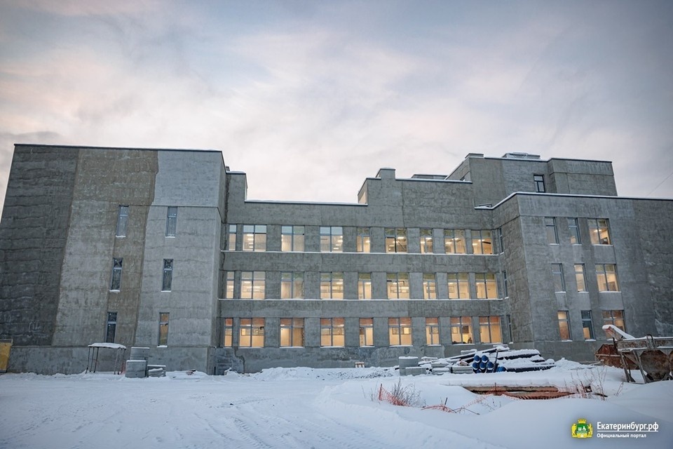    Школу на 1,5 тысячи человек откроют уже 1 сентября 2026 года. Фото: администрация Екатеринбурга