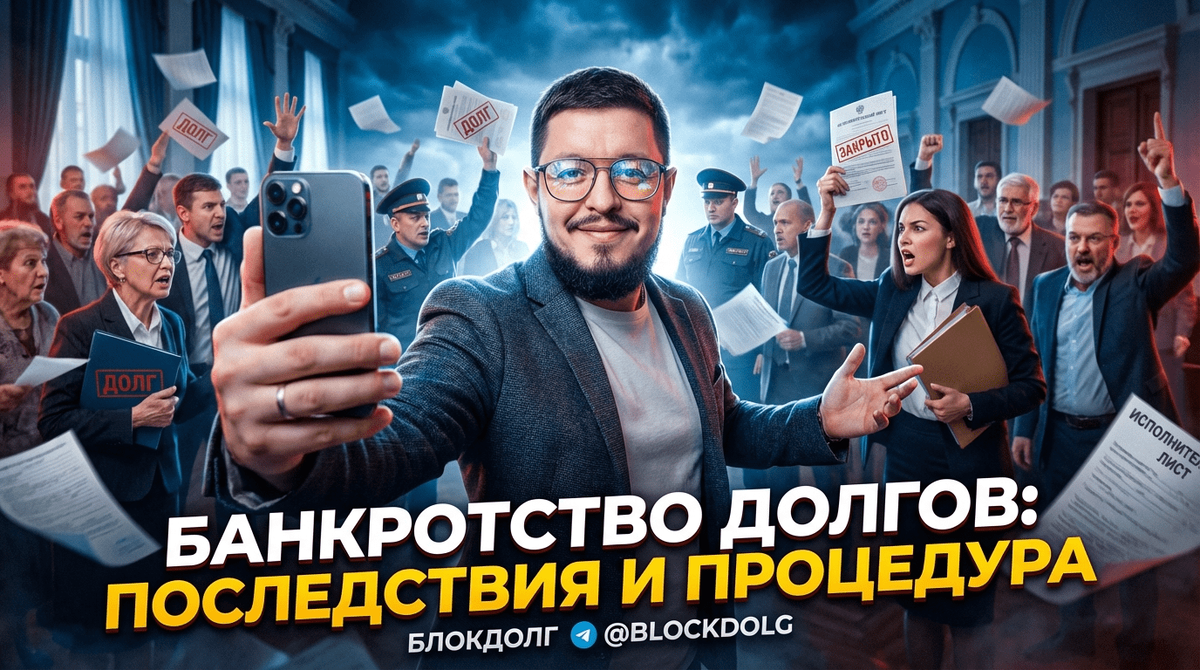    Понимание последствий банкротства долгов Максим