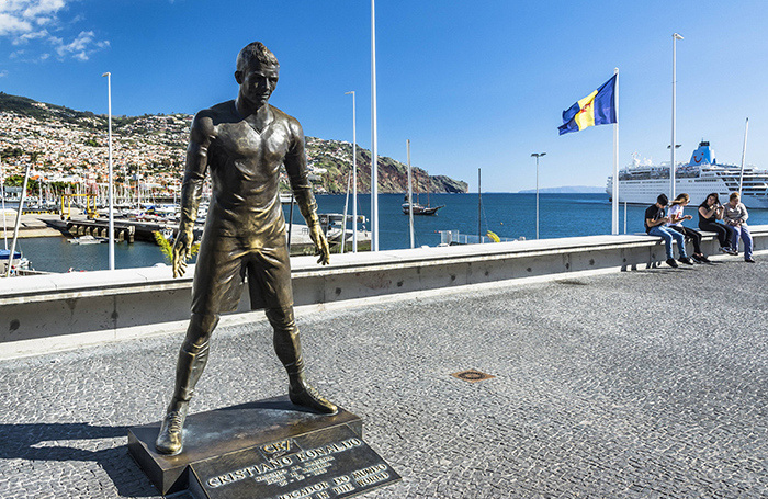    Статуя Криштиану Роналду на Мадейре.Martin Bäuml/Imago/TASS