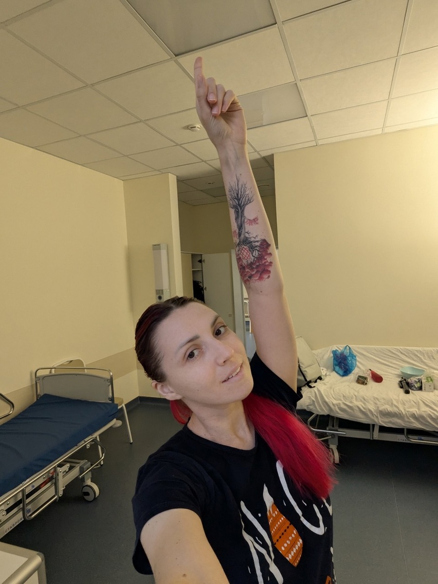    Сейчас Ксения проходит курс химиотерапии. из архива героя публикации