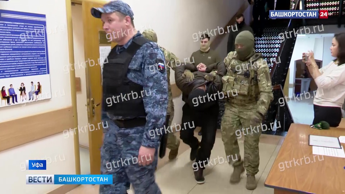    Подозреваемого в подготовке теракта в Уфе отправили в СИЗО