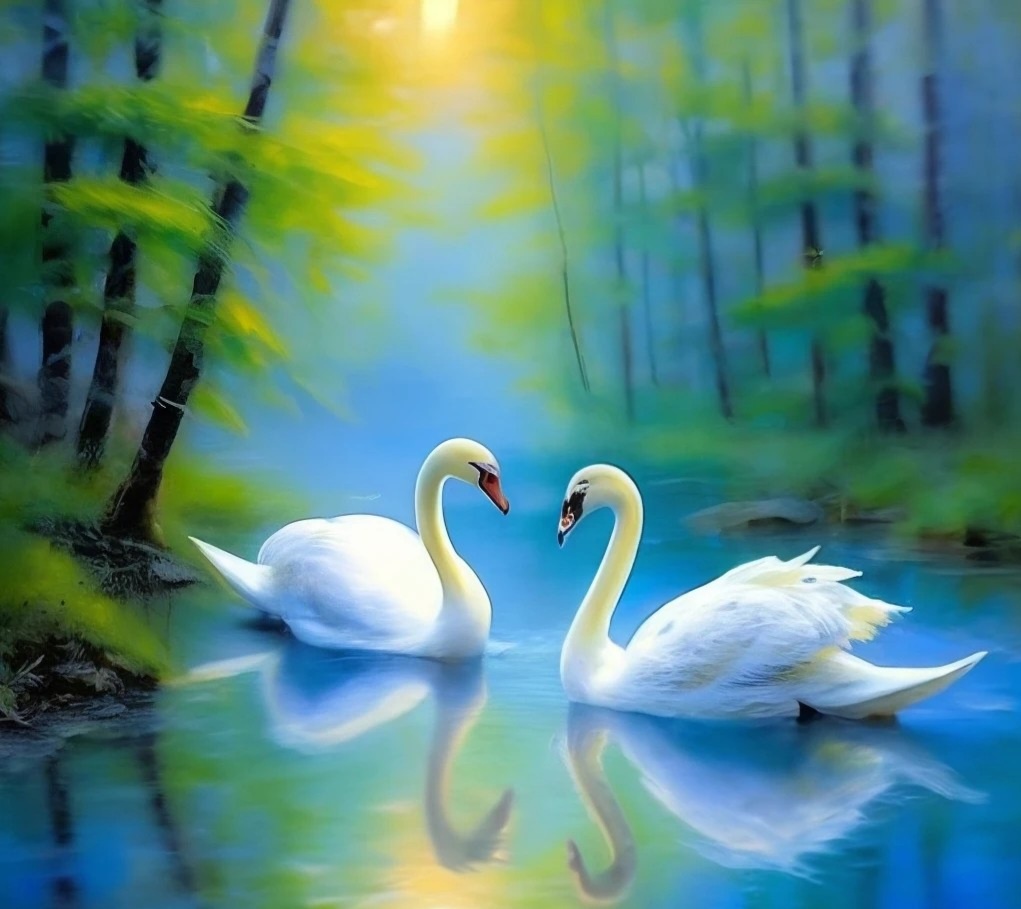 Всем лебединой любви и верности!