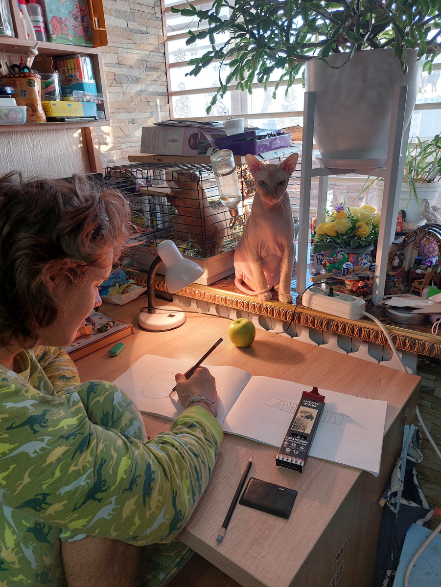 Помощники оказывают моральную поддержку