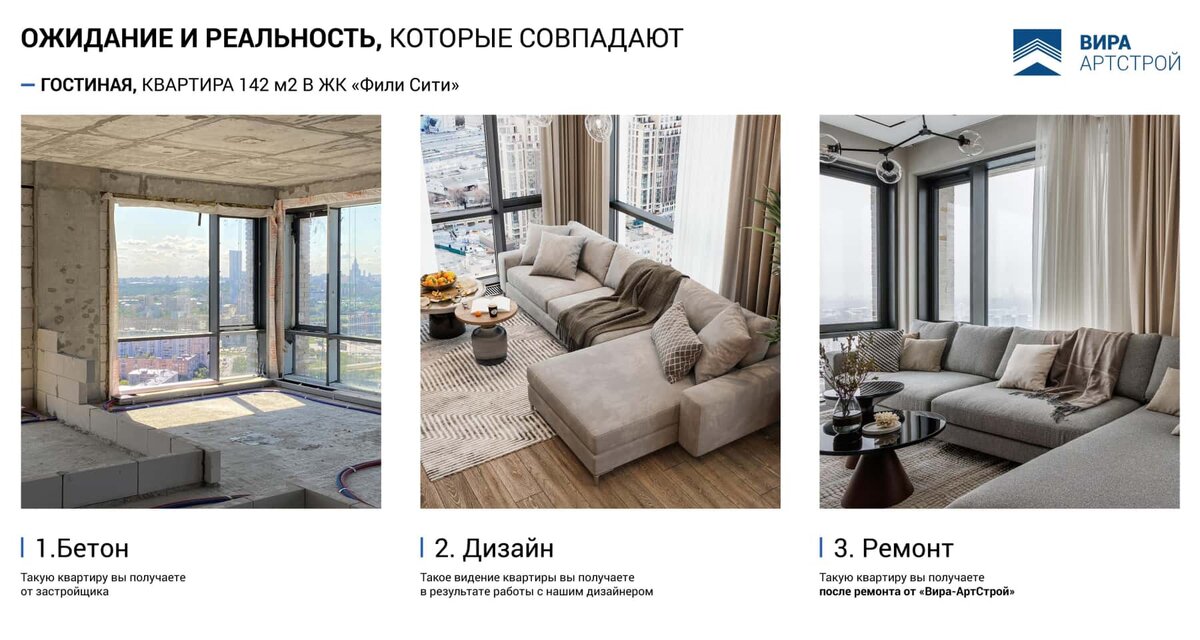 Фото гостиной до и после ремонта