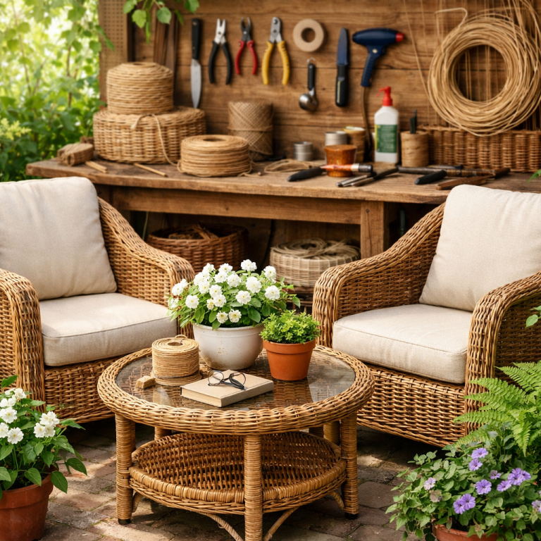    5 практических советов, как сделать изделия из ротанга долговечнее. Loza