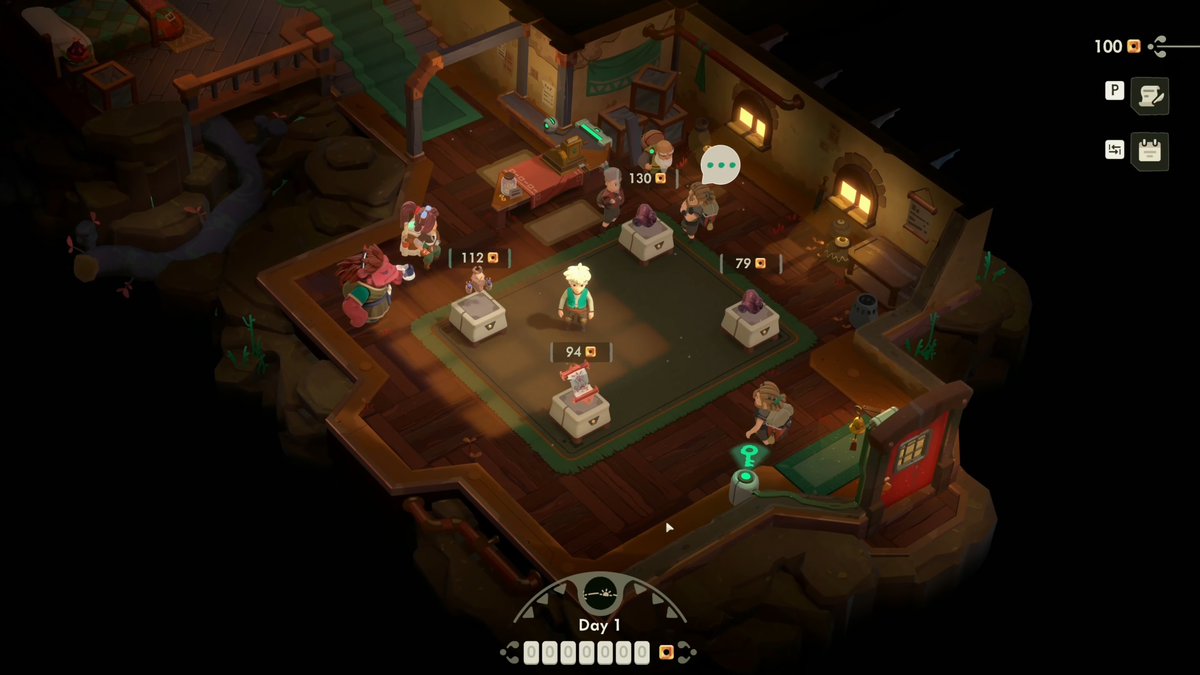 Торговая лавка которая досталась Уиллу по наследству Moonlighter2