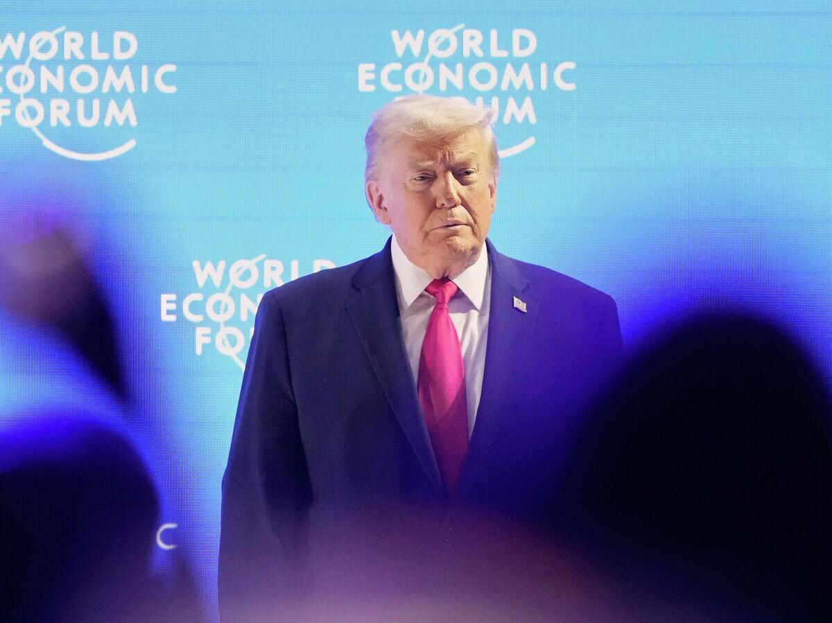    Президент США Дональд Трамп на Всемирном экономическом форуме в Давосе | © AP Photo / Markus Schreiber