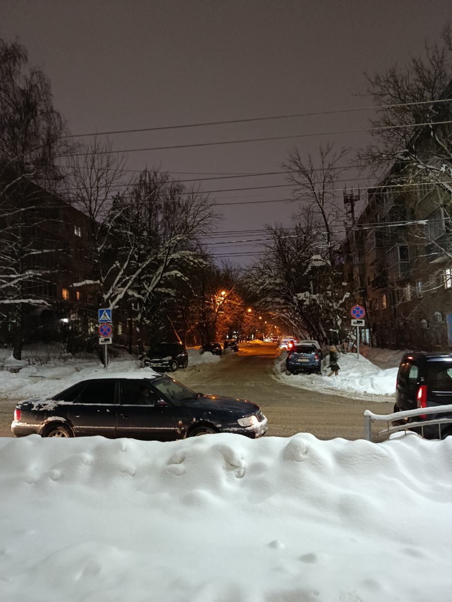 Зимние огни моего города. 