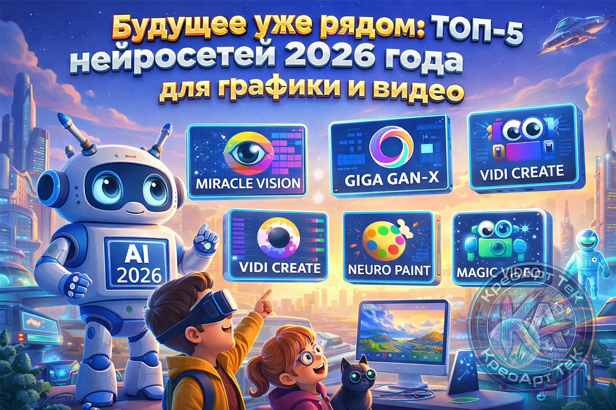 ТОП-5 нейросетей