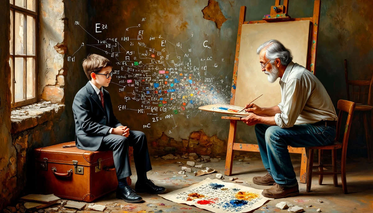 Краски жизни становятся живыми именно благодаря опыту. Голый ум видит во всём лишь формулы, связи и взаимоотношения между, схемы.