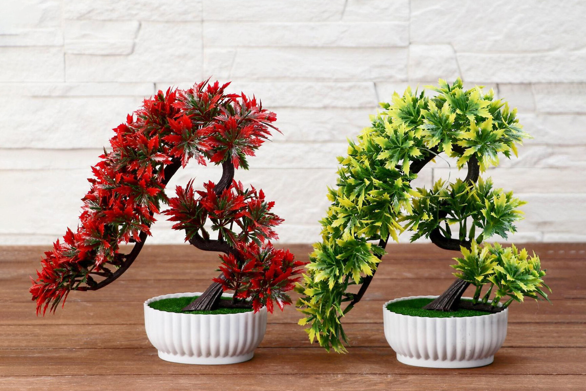 Искусственный бонсай в горшке, Яндекс Маркет