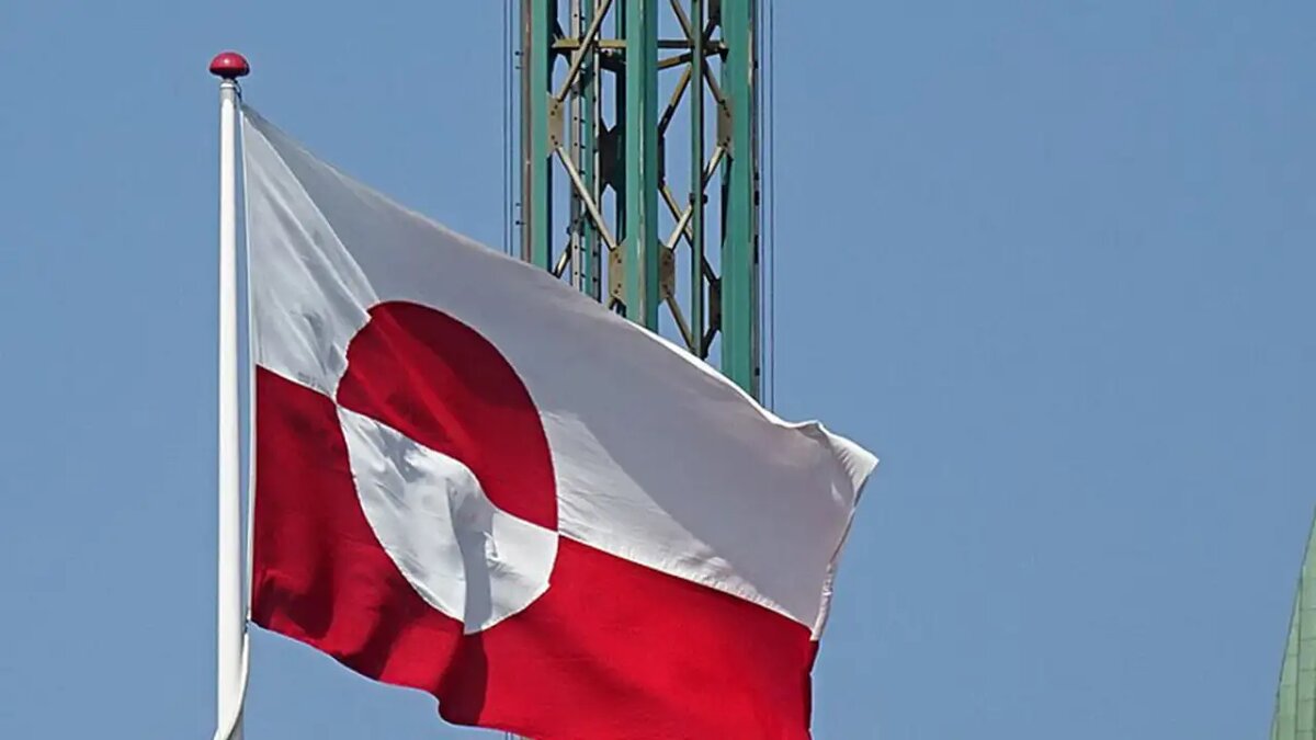    Флаг Гренландии © wikipedia.org