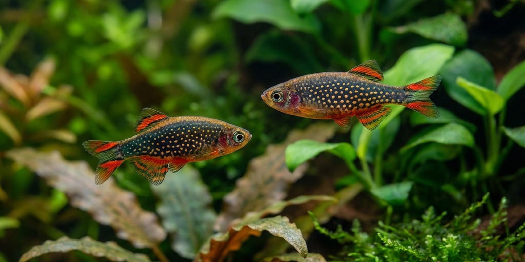 Семь крошечных рыбок для наноаквариума