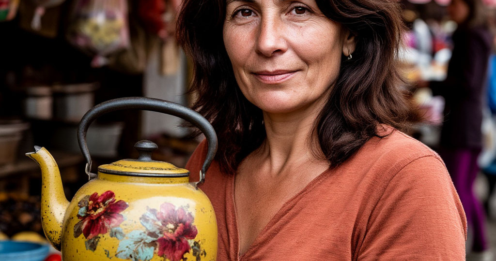 Зачем я купила самый уродливый чайник на рынке, или Как вещь без прошлого обрела будущее в моем доме.