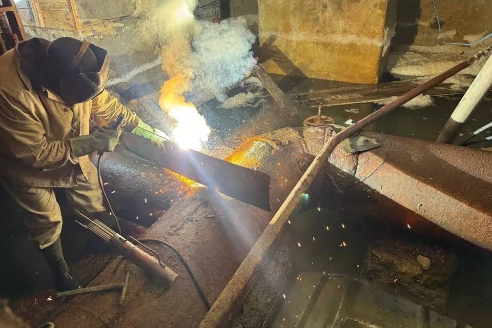    Работы велись в течение всего дня. Фото: телеграм-канал Антонины Пшеничной