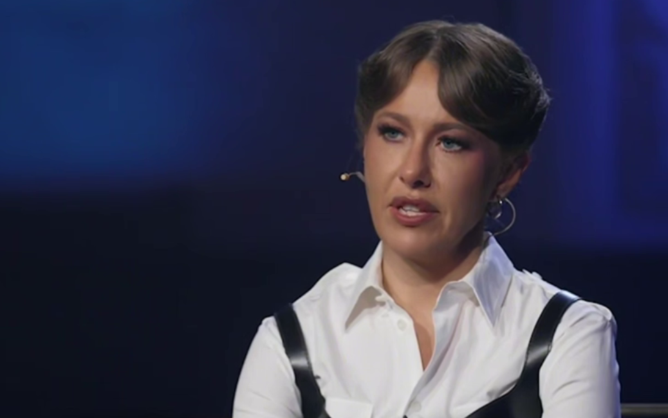 Ксения Собчак. Фото: VK Видео