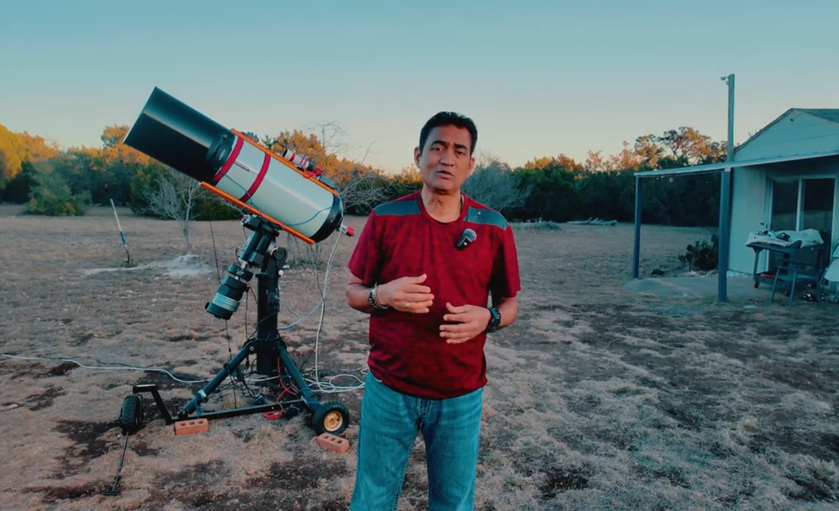 Астроном-любитель Рэй с канала Ray's Astrophotography