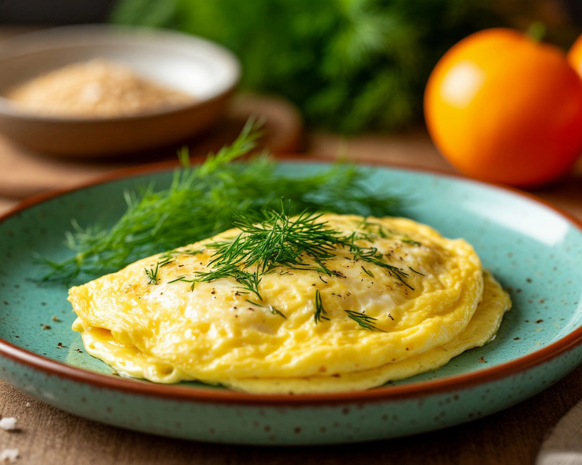 Пышный омлет с молоком на сковороде: идеальный завтрак за 15 минут — простой пошаговый рецепт 🍳 🥛 😋