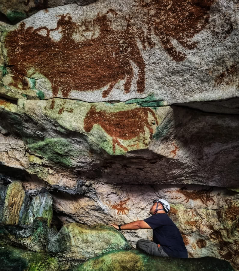    Другие изображения, найденные в ходе работы, были менее древними, но куда более проработанными с художественной точки зрения / © Adhi Agus Oktaviana et al.