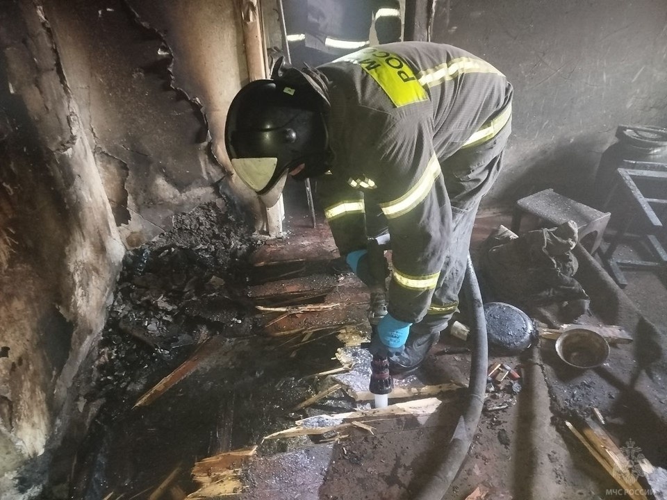    Причиной трагедии стала неисправная печь. ФОТО: МЧС России