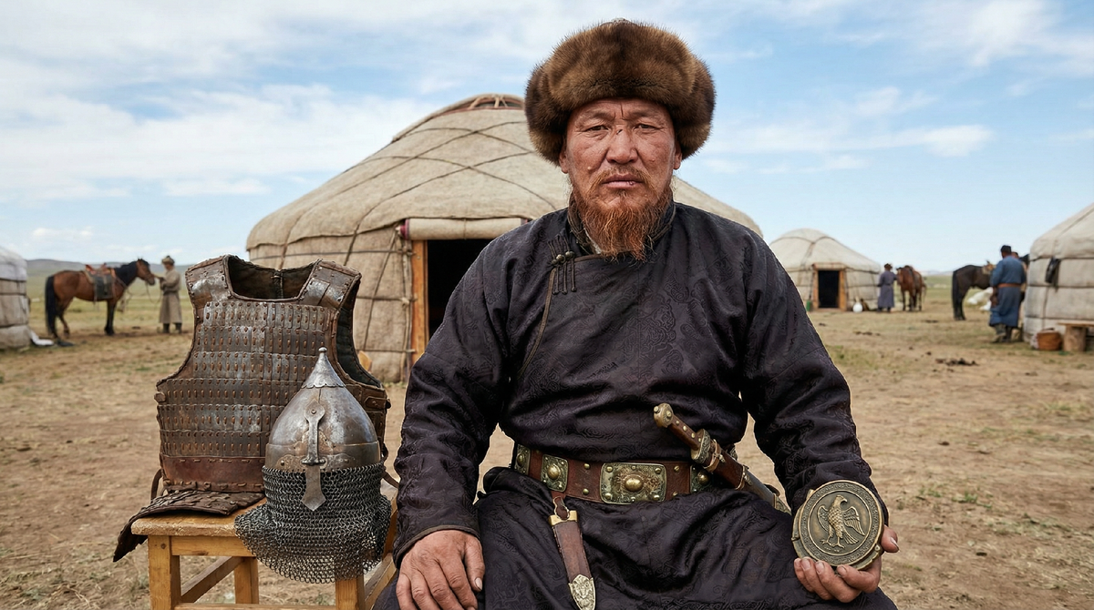 Угедей, современная фото реконструкция