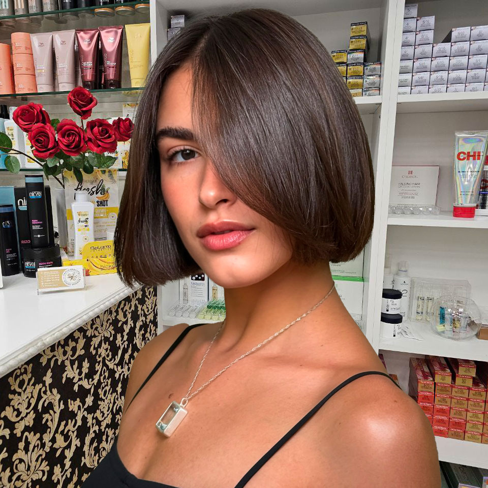 Стрижка каре в салоне красоты Элиза в кузьминках