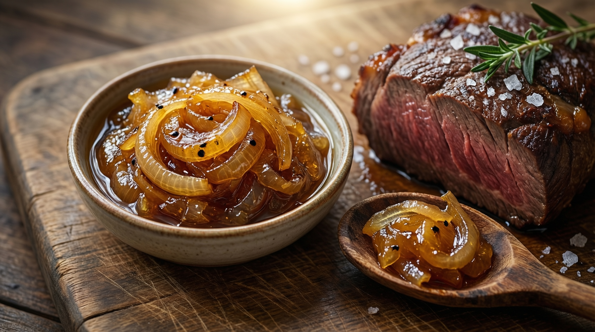 Луковое варенье для мяса