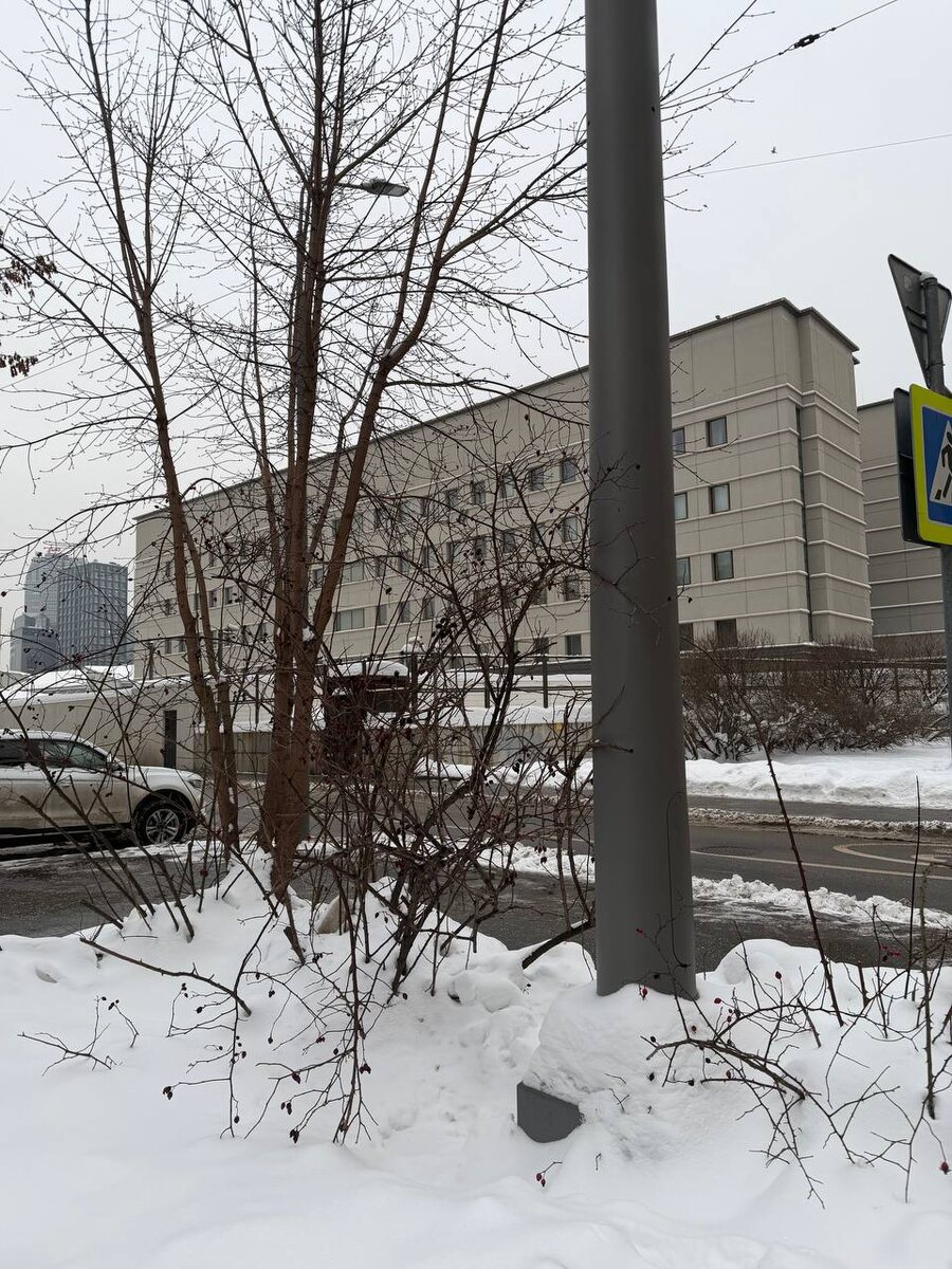 Довольно унылое здание посольства Японии в Москве, Грохольский переулок 27