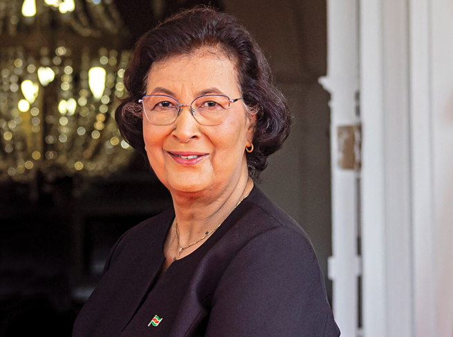 Президент Суринама Дженнифер Герлингс-Саймонс