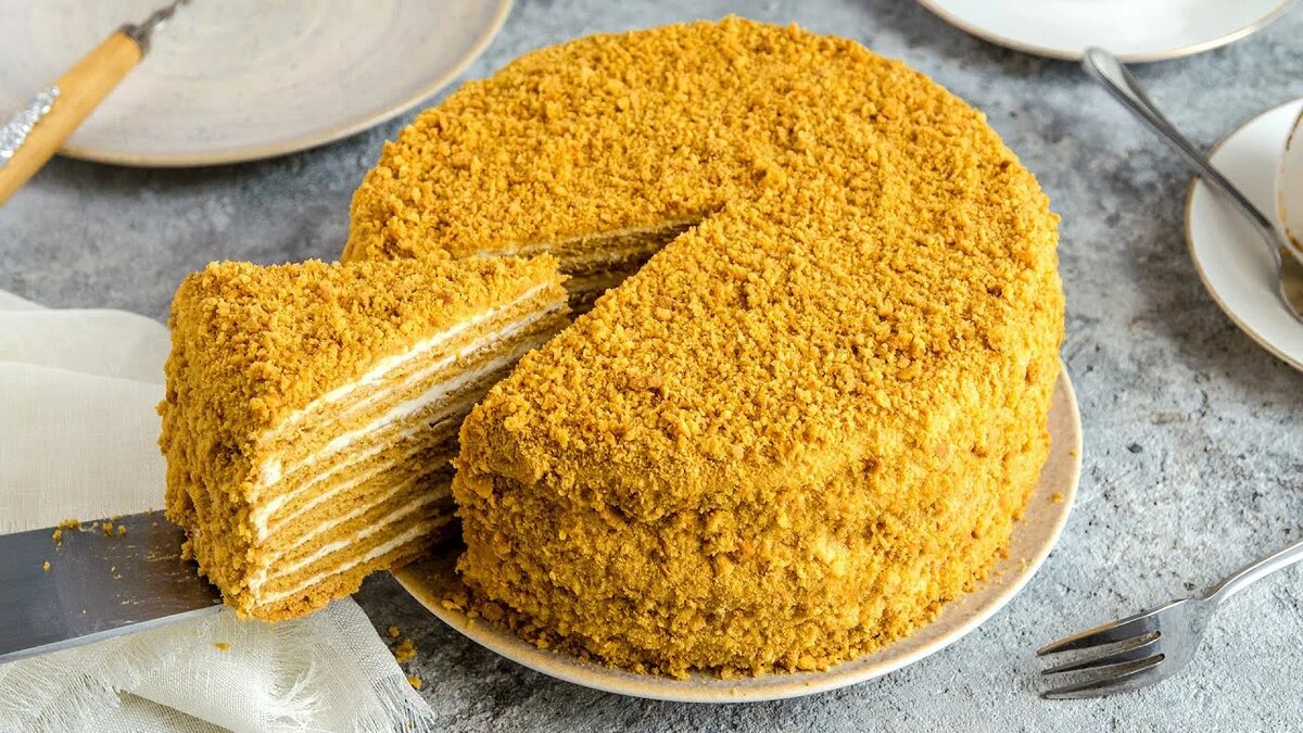 Рецепт медовик в домашних условиях