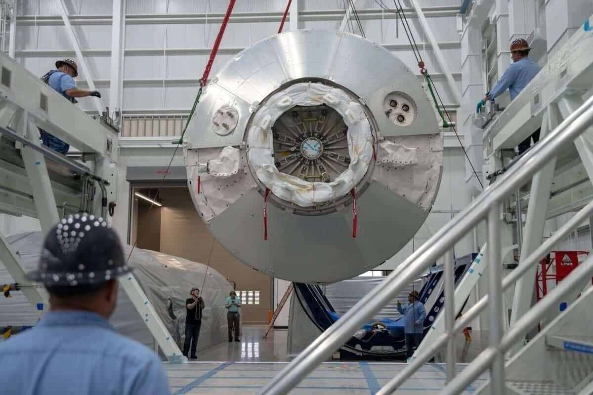 Axiom Space собирает первый модуль своей станции — логистический   Axiom Space