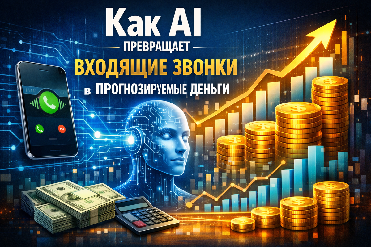    Как AI превращает входящие звонки в прогнозируемые деньги Никита Титов