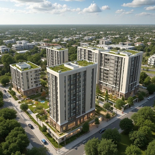 Современный жилой комплекс