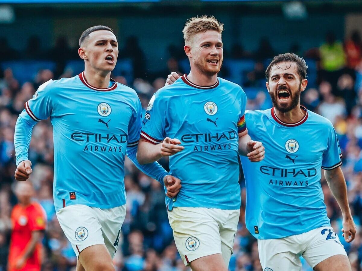    Футболисты "Манчестер Сити" | © Фото : Сайт "Манчестер Сити"