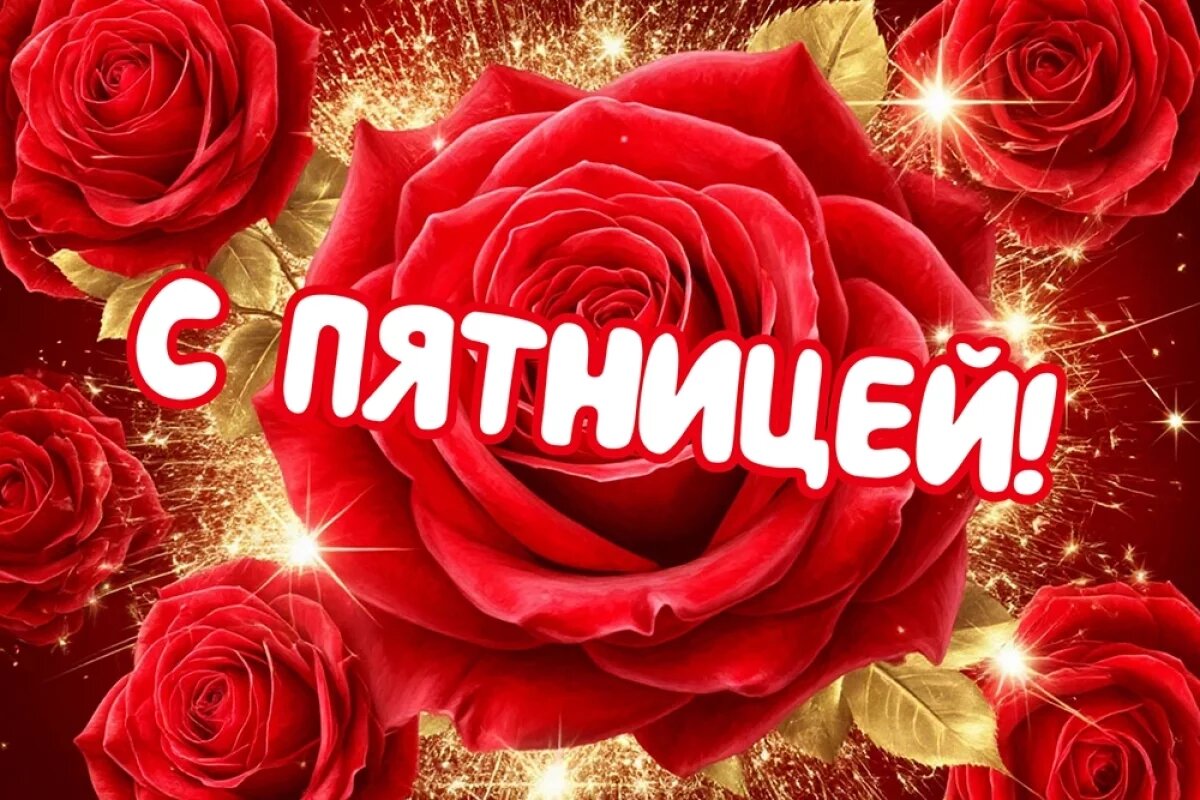    30+ открыток с пятницей.