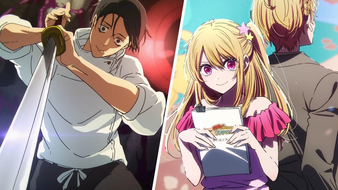    Кадр из аниме «Магическая битва» и «Звездное дитя»