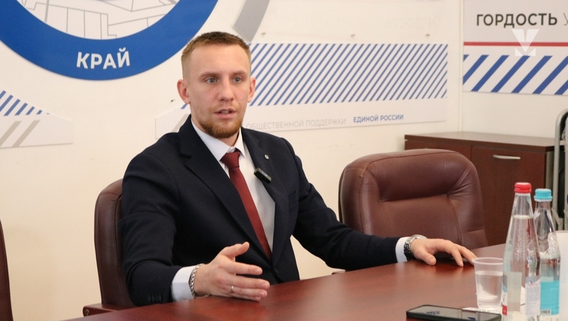    Участник СВО Александр Никонов Фото: Пресс-служба «Единой России»