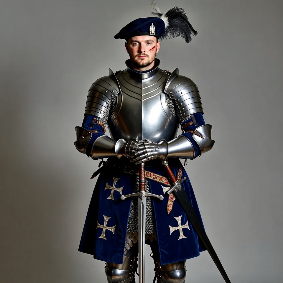 Ludovic Lesley, Le Balafré ('scarred')