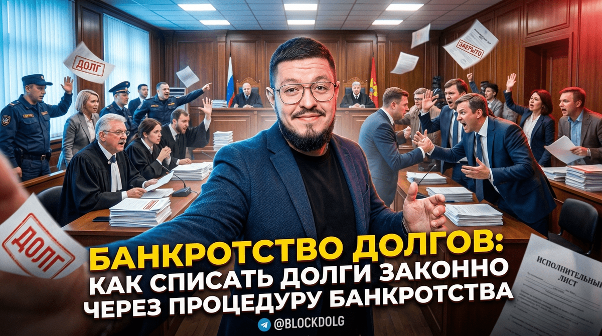    Законные методы списания долгов через банкротство Максим